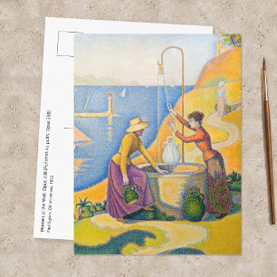 Cartão Postal Paul Signac - Mulheres no Poço
