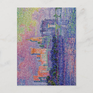 Cartão Postal Paul Signac: O Palácio papal, Avignon, Paul 1900