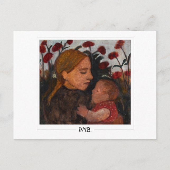Cartão Postal Paula Modersohn-Becker #11 - Arte Fina (Frente)