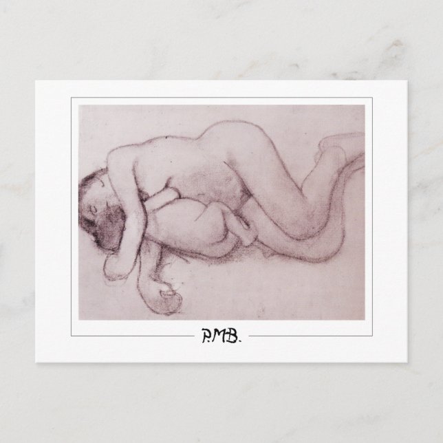 Cartão Postal Paula Modersohn-Becker #121 - Arte Fina (Frente)