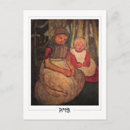 Cartão Postal Paula Modersohn-Becker #140 - Arte Fina