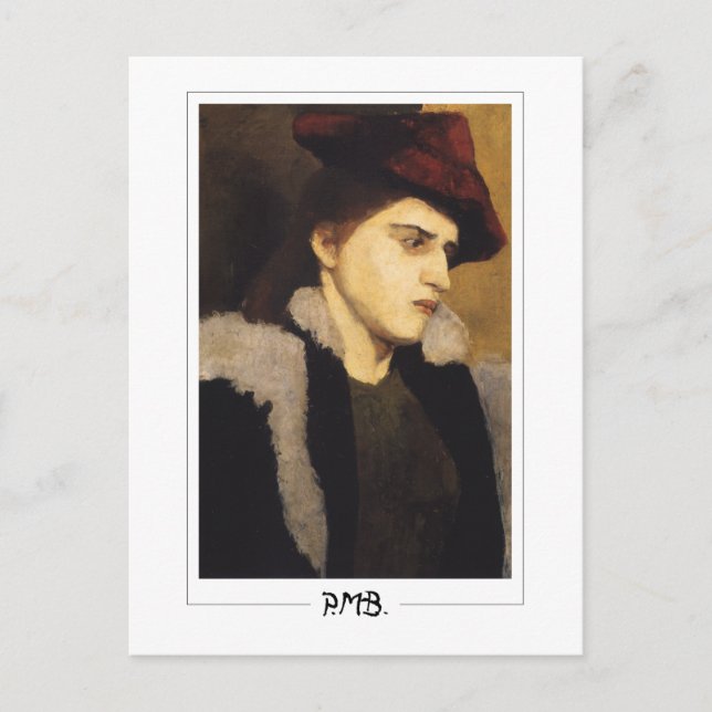 Cartão Postal Paula Modersohn-Becker #144 - Belas Artes (Frente)