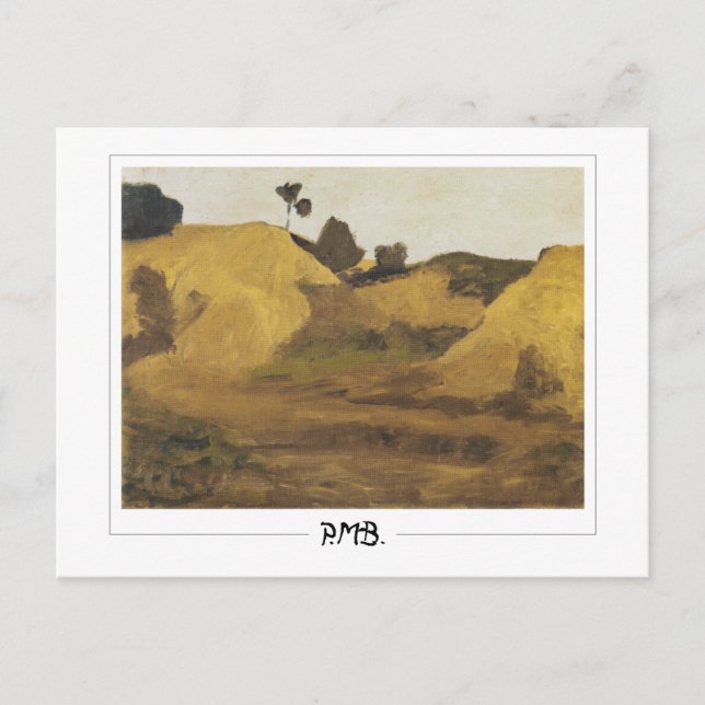 Cartão Postal Paula Modersohn-Becker #14 - Arte Fina (Frente)