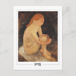 Cartão Postal Paula Modersohn-Becker #161 - Arte Refinada