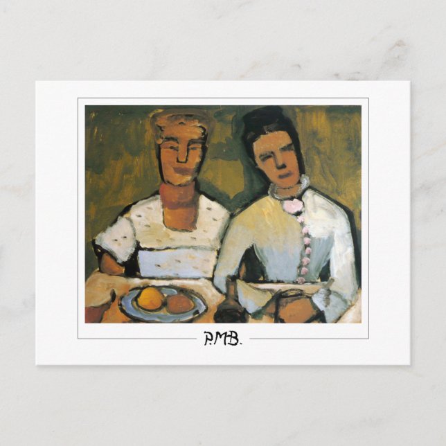Cartão Postal Paula Modersohn-Becker #162 - Arte Fina (Frente)