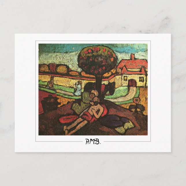 Cartão Postal Paula Modersohn-Becker #166 - Belas Artes (Frente)