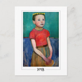 Cartão Postal Paula Modersohn-Becker #176 - Arte Fina