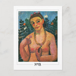 Cartão Postal Paula Modersohn-Becker #183 - Arte Fina
