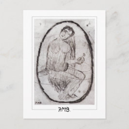 Cartão Postal Paula Modersohn-Becker #187 - Arte Fina