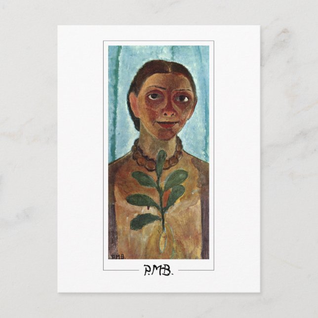 Cartão Postal Paula Modersohn-Becker #192 - Arte Fina (Frente)
