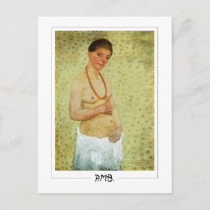 Cartão Postal Paula Modersohn-Becker #1 - Arte Refinada