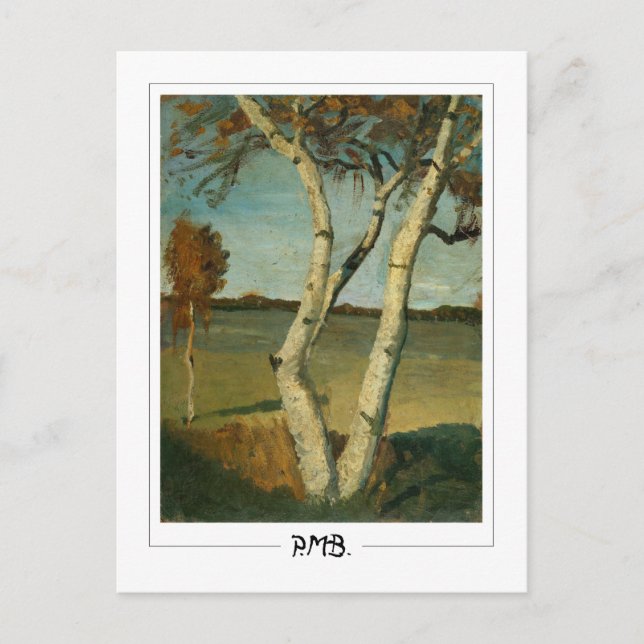 Cartão Postal Paula Modersohn-Becker #3 - Arte Fina (Frente)
