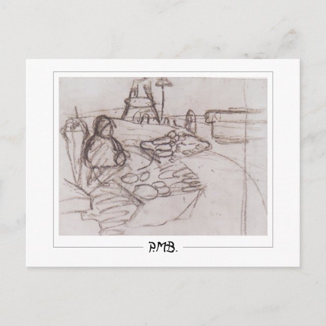 Cartão Postal Paula Modersohn-Becker #40 - Belas Artes (Frente)