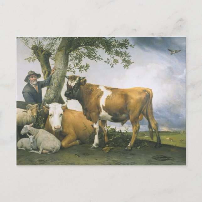 Cartão Postal Paulus Potter (Frente)