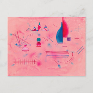 Cartão Postal Páus, A Rosa, 1933 por Wassily Kandinsky