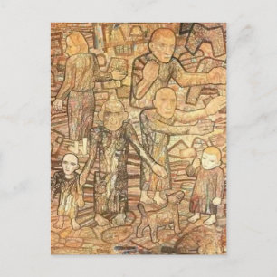 Cartão Postal Pavel Filonov - Após o Raid