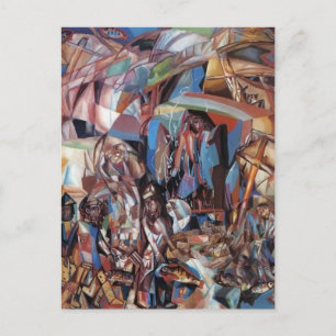 Cartão Postal Pavel Filonov - Artesanato