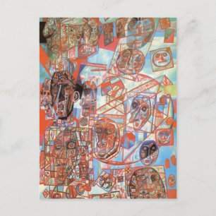 Cartão Postal Pavel Filonov - Um Homem no Mundo