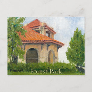 Cartão Postal Pavilhão da Feira Mundial de 1904 - St Louis