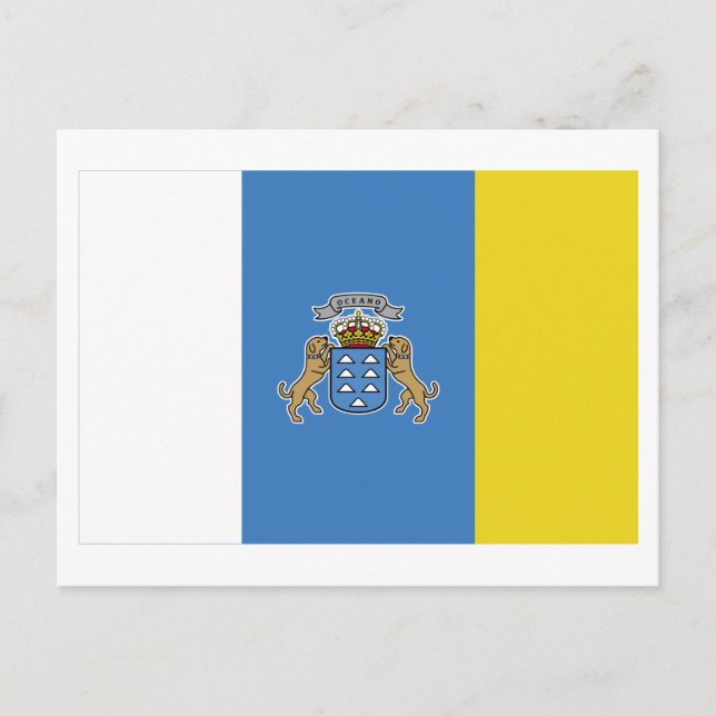 Cartão Postal Pavilhão das Ilhas Canárias (Frente)