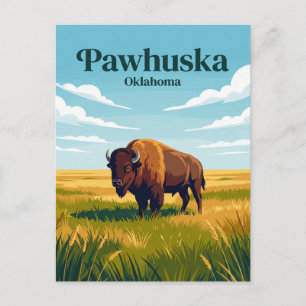 Cartão Postal Pawhuska Oklahoma
