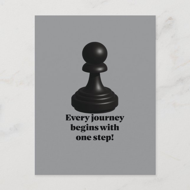 Cartão Postal Pawn (Frente)