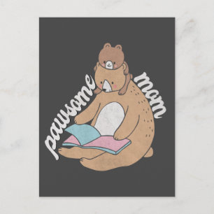 Cartão Postal Pawsome Mãe