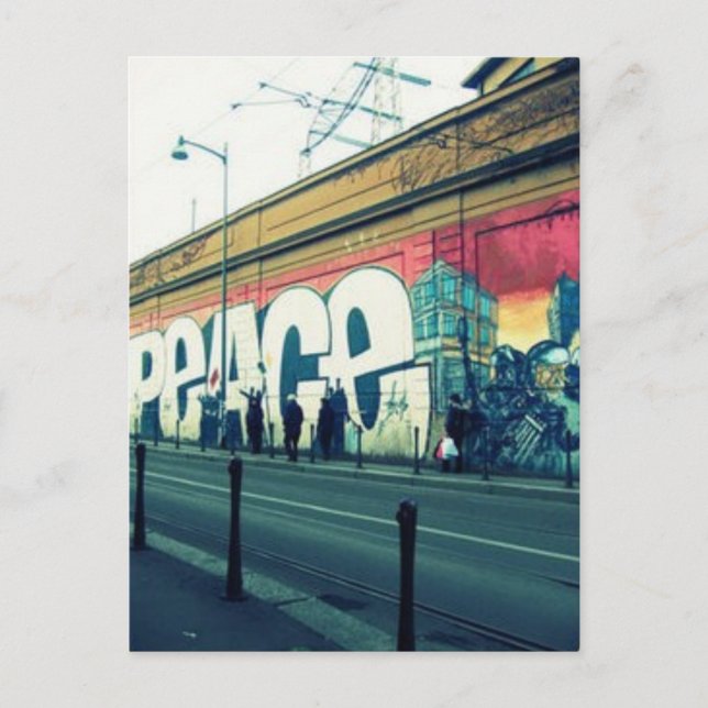 Cartão Postal Paz (Frente)