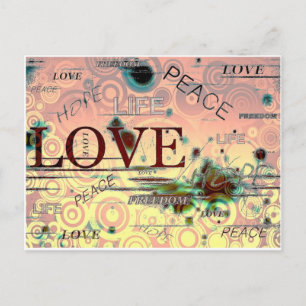 Cartão Postal Paz