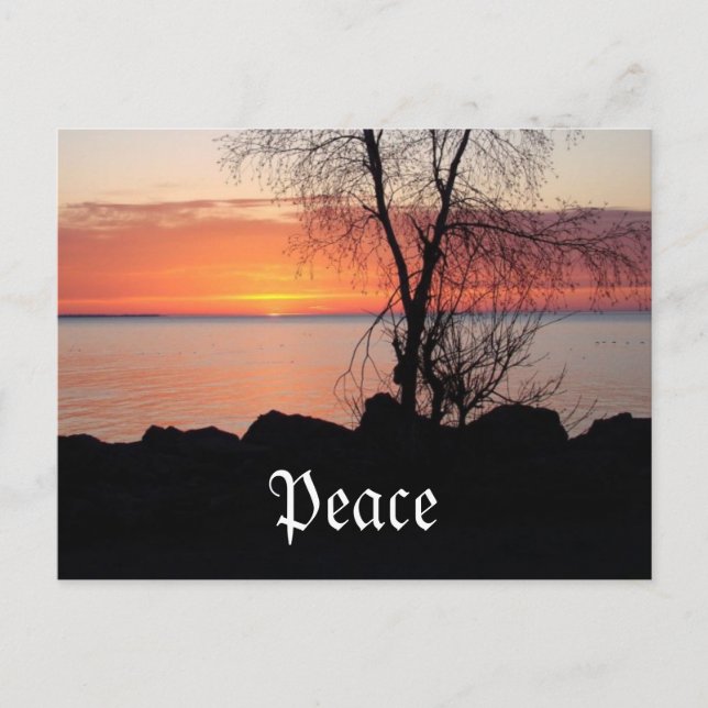 Cartão Postal Paz (Frente)