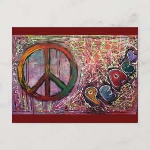 Cartão Postal Paz