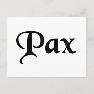 Cartão Postal Paz