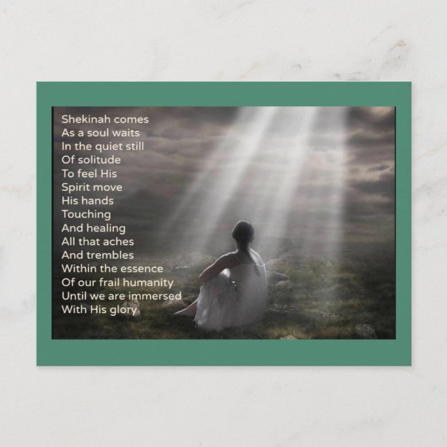 Cartão Postal Paz com Deus (Frente)