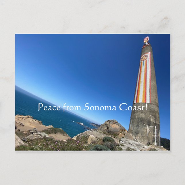 Cartão Postal Paz da Costa Sonoma! (Frente)
