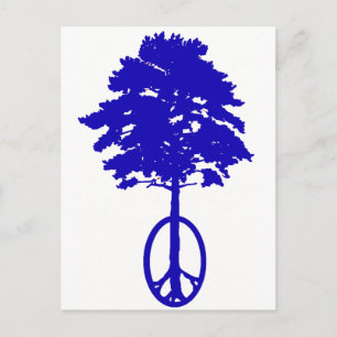 Cartão Postal Paz de Azul