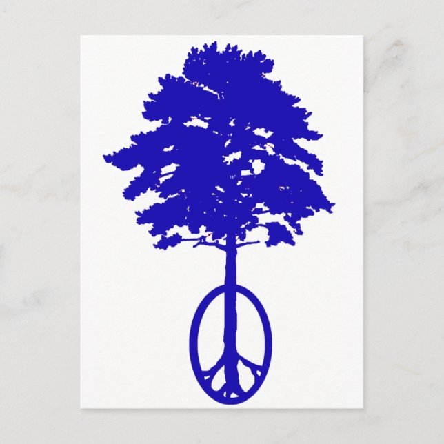 Cartão Postal Paz de Azul (Frente)