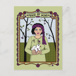 Cartão Postal Paz de Mind_A_ Postcard