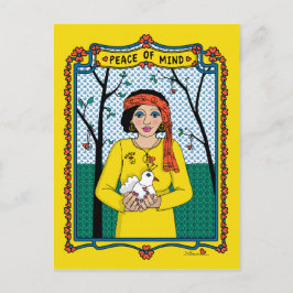 Cartão Postal Paz de Mind_B_ Postcard
