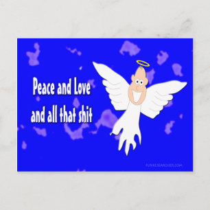 Cartão Postal Paz e Amor e tudo isso S***