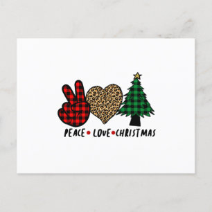 Cartão Postal Paz e Amor Natal
