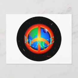 CARTÃO POSTAL PAZ MUNDIAL