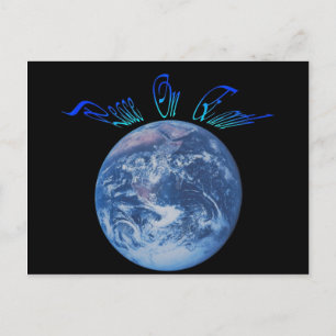 Cartão Postal Paz na Terra
