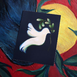 Cartão Postal Paz na Terra Dove da Esperança
