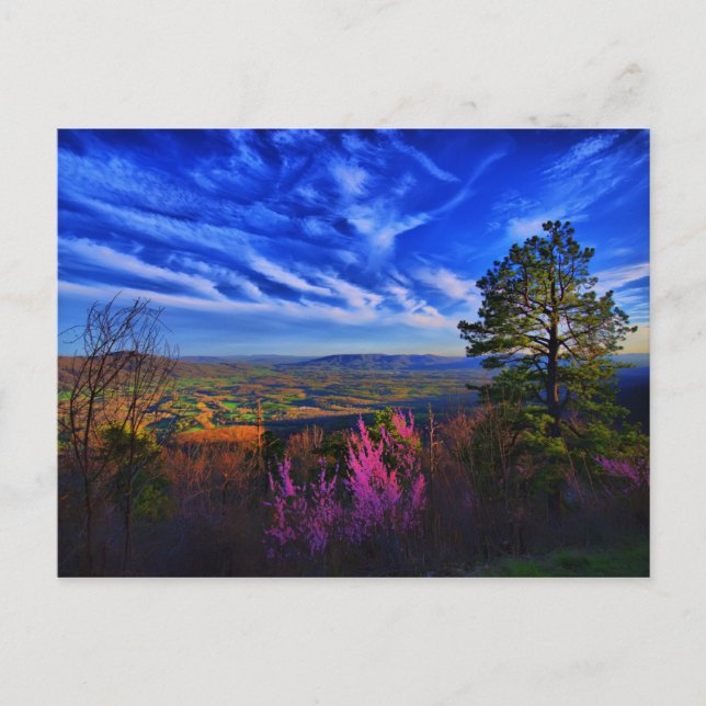 Cartão Postal paz no vale (Frente)