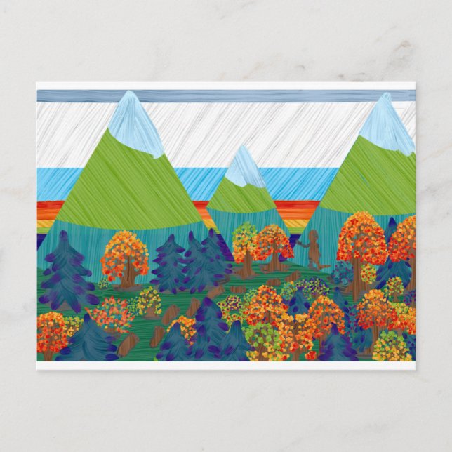 Cartão Postal Pé Grande (Frente)