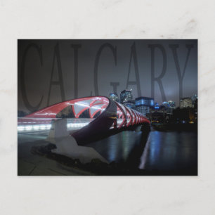 Cartão Postal Peace Bridge, Calgary