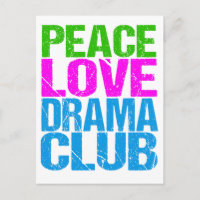 Peace Love Drama Club Cute Theater Group