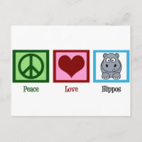 Peace Love Hippos