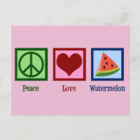 Peace Love Watermelon