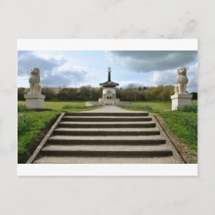 Cartão Postal Peace Pagoda, Milton Keynes